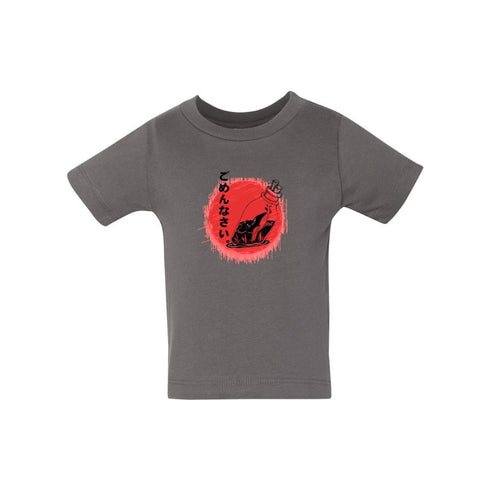 BELLA CANVAS BABY JERSEY TEE 3001B ごめんなさい Message in a bottle